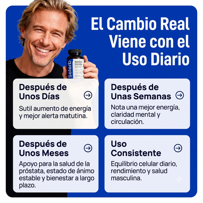 SELERB NAD+ RESVERATROL 60 CÁPSULAS