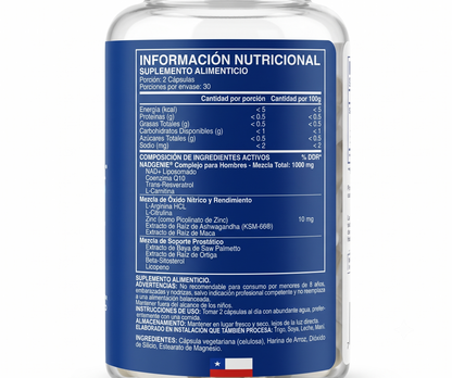 SELERB NAD+ RESVERATROL - 60 capsulas
