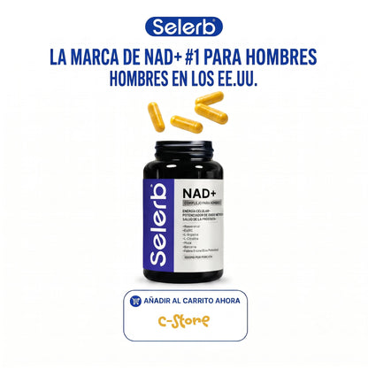 SELERB NAD+ RESVERATROL - 60 capsulas