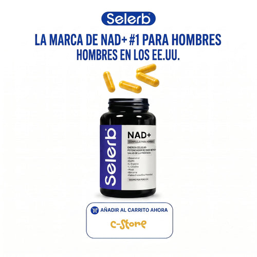 SELERB NAD+ RESVERATROL - 60 capsulas